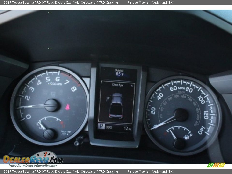 2017 Toyota Tacoma TRD Off Road Double Cab 4x4 Quicksand / TRD Graphite Photo #24