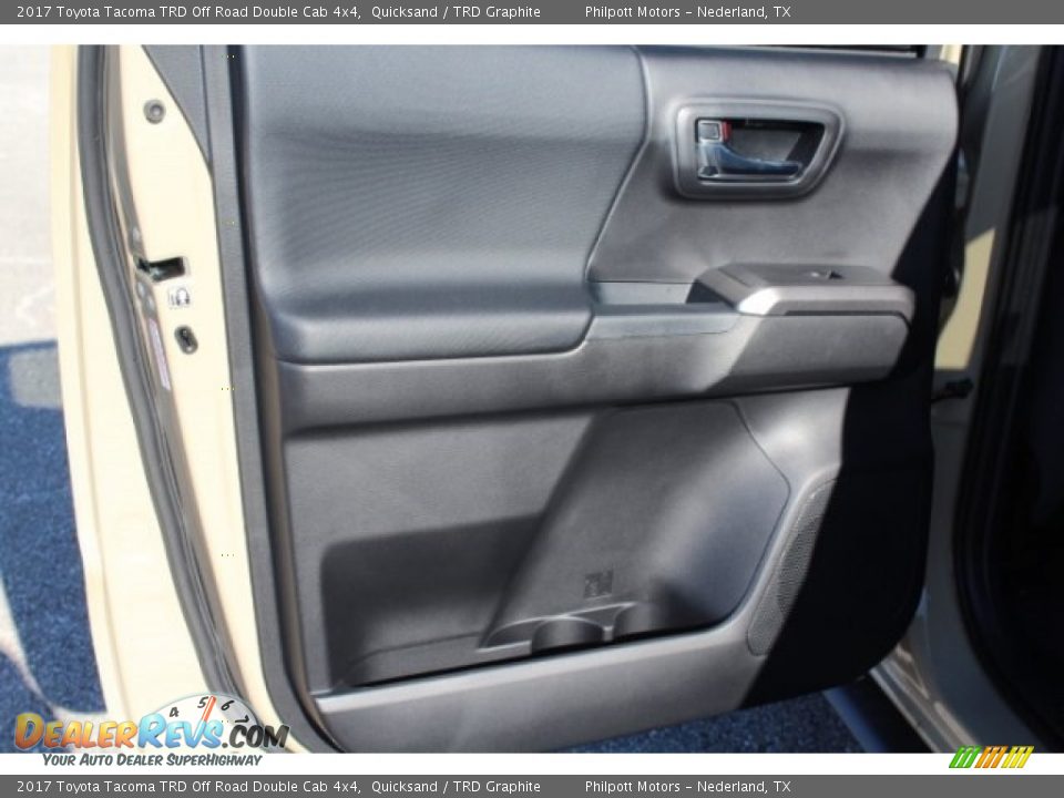 2017 Toyota Tacoma TRD Off Road Double Cab 4x4 Quicksand / TRD Graphite Photo #26