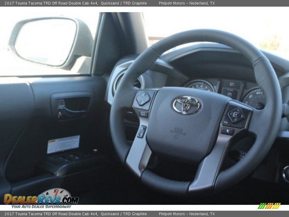 2017 Toyota Tacoma TRD Off Road Double Cab 4x4 Quicksand / TRD Graphite Photo #29
