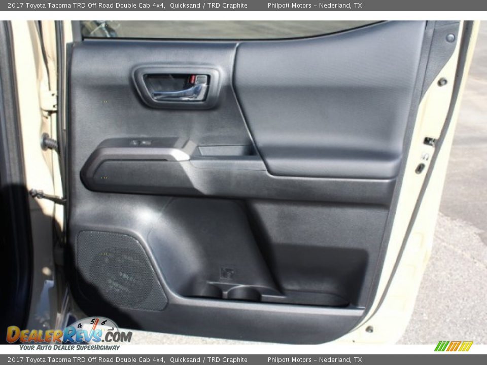 2017 Toyota Tacoma TRD Off Road Double Cab 4x4 Quicksand / TRD Graphite Photo #31