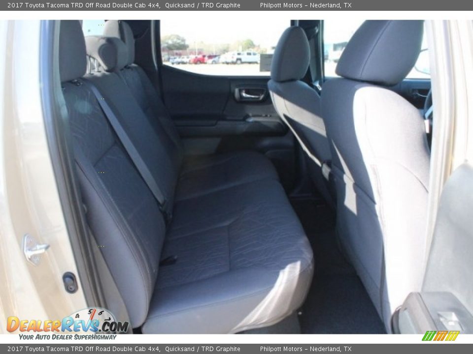 2017 Toyota Tacoma TRD Off Road Double Cab 4x4 Quicksand / TRD Graphite Photo #32