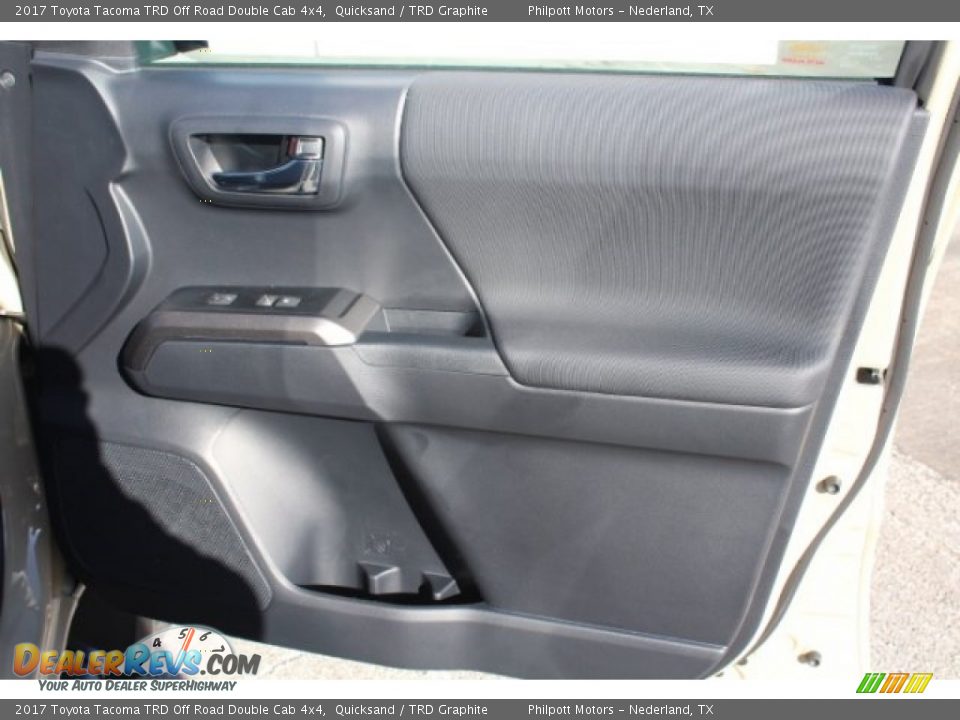 2017 Toyota Tacoma TRD Off Road Double Cab 4x4 Quicksand / TRD Graphite Photo #33