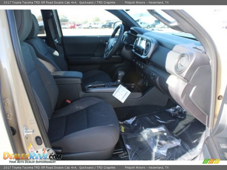 2017 Toyota Tacoma TRD Off Road Double Cab 4x4 Quicksand / TRD Graphite Photo #35