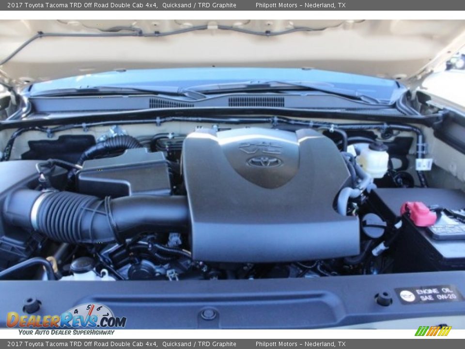 2017 Toyota Tacoma TRD Off Road Double Cab 4x4 Quicksand / TRD Graphite Photo #36