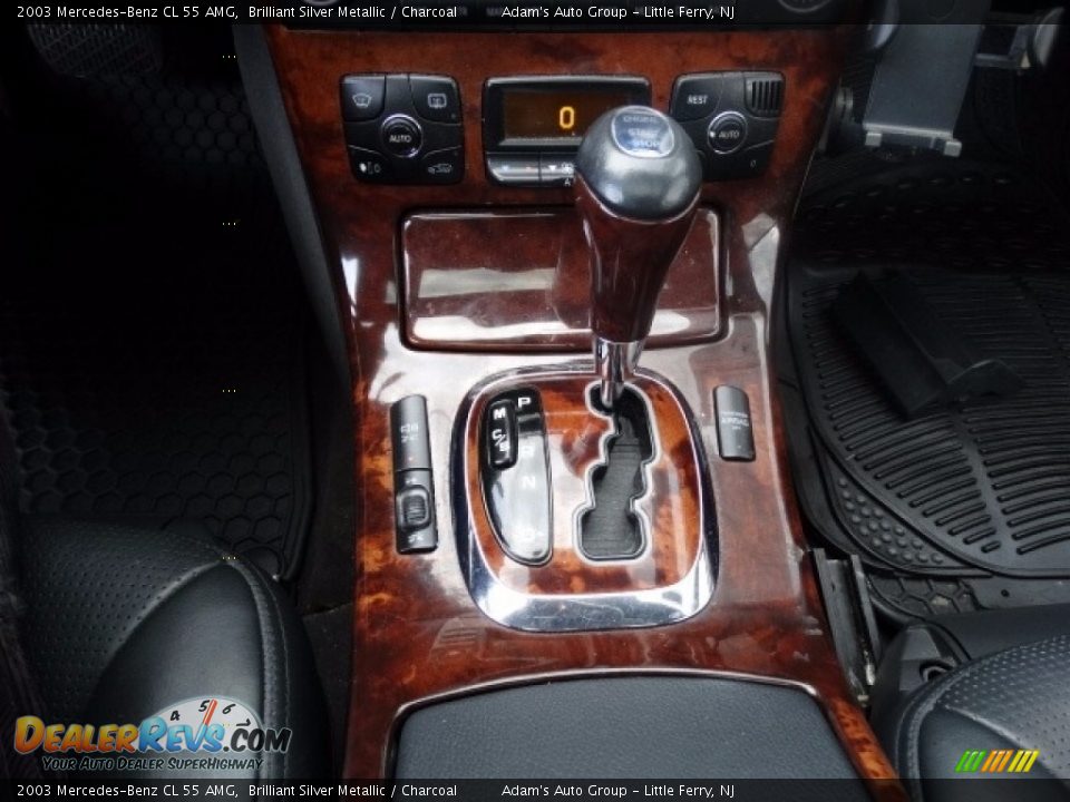 2003 Mercedes-Benz CL 55 AMG Brilliant Silver Metallic / Charcoal Photo #21