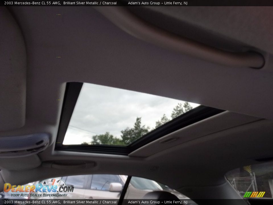 2003 Mercedes-Benz CL 55 AMG Brilliant Silver Metallic / Charcoal Photo #22