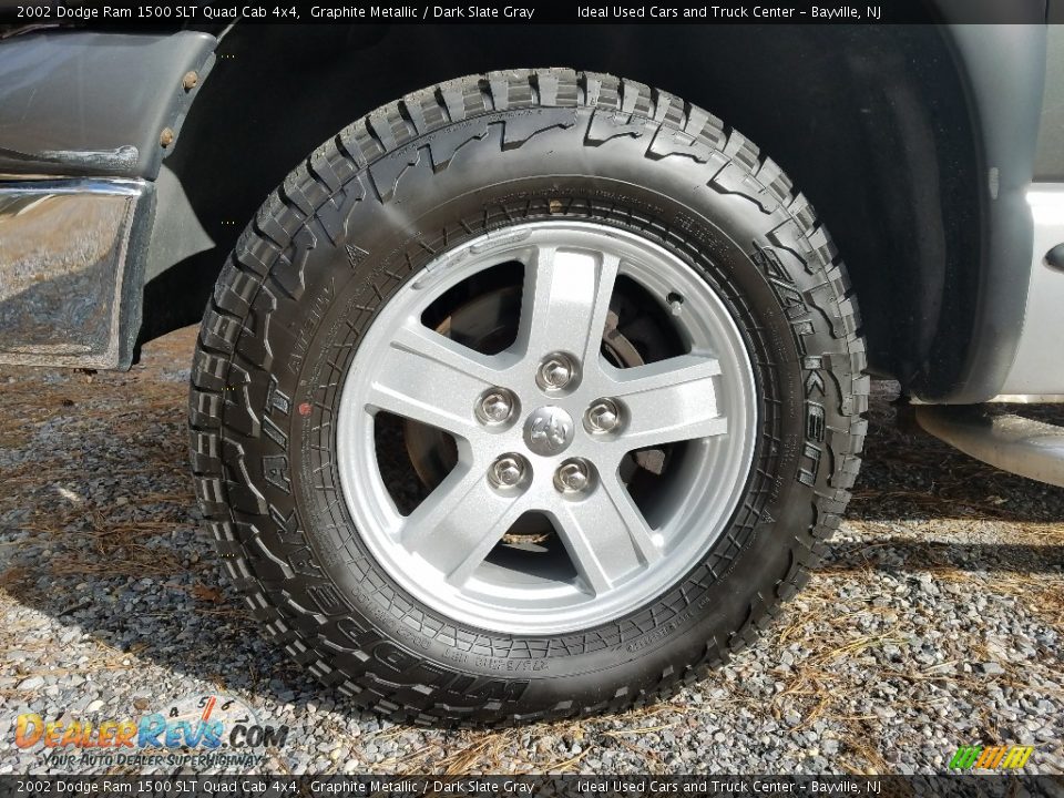 2002 Dodge Ram 1500 SLT Quad Cab 4x4 Graphite Metallic / Dark Slate Gray Photo #24