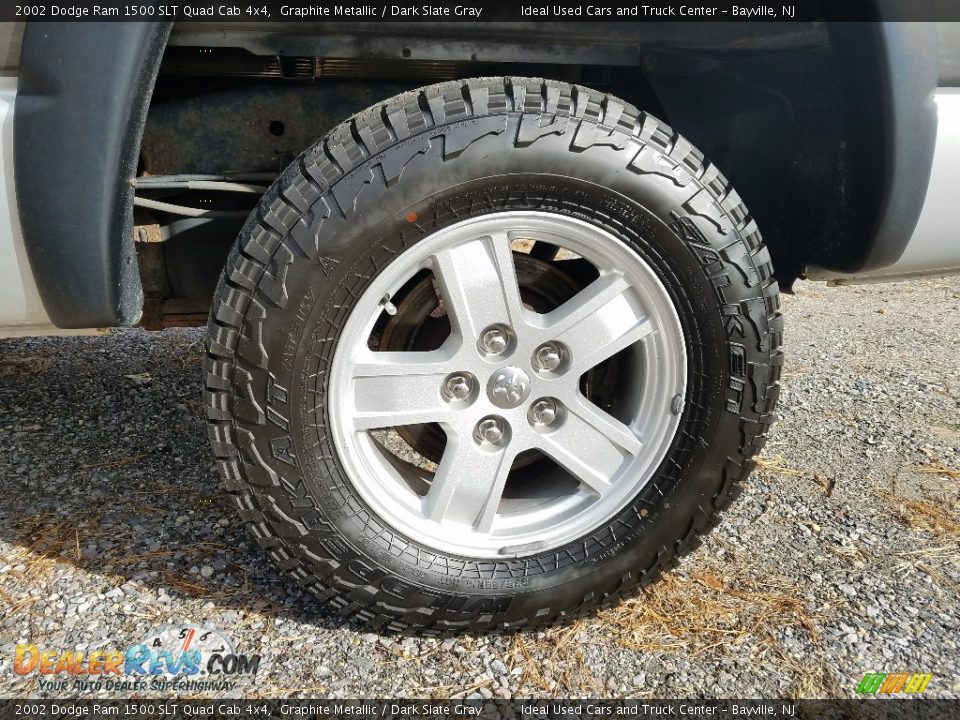 2002 Dodge Ram 1500 SLT Quad Cab 4x4 Graphite Metallic / Dark Slate Gray Photo #25