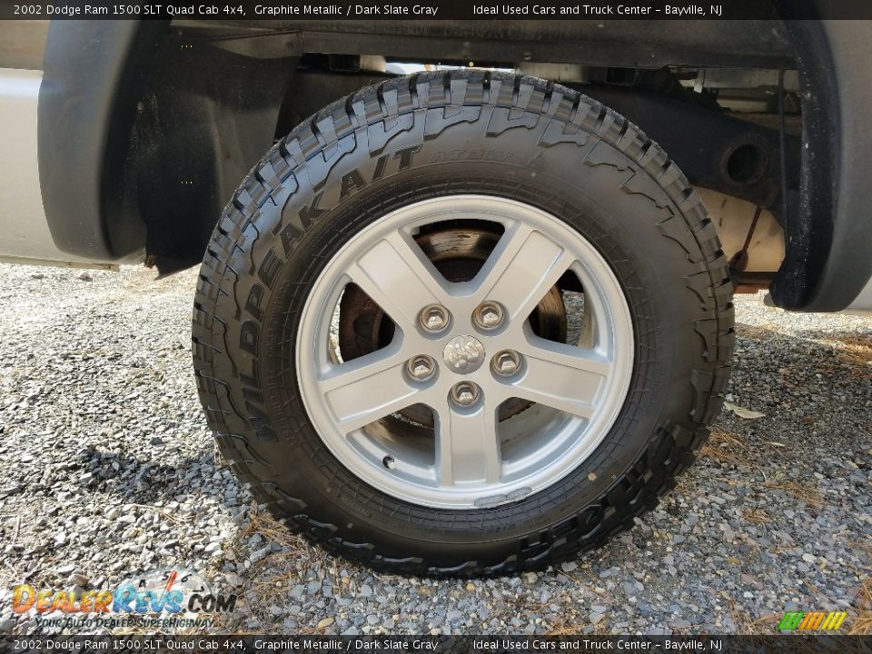 2002 Dodge Ram 1500 SLT Quad Cab 4x4 Graphite Metallic / Dark Slate Gray Photo #26