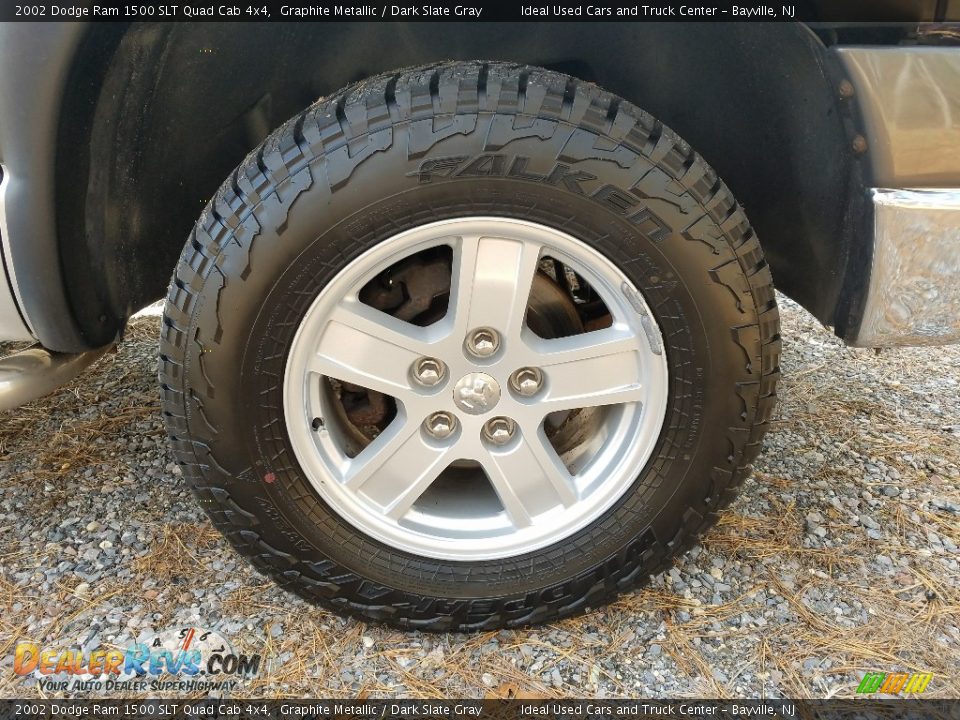 2002 Dodge Ram 1500 SLT Quad Cab 4x4 Graphite Metallic / Dark Slate Gray Photo #27