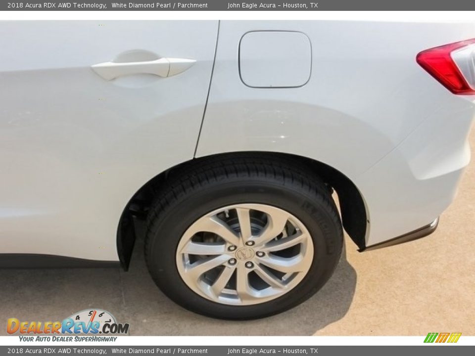 2018 Acura RDX AWD Technology White Diamond Pearl / Parchment Photo #22