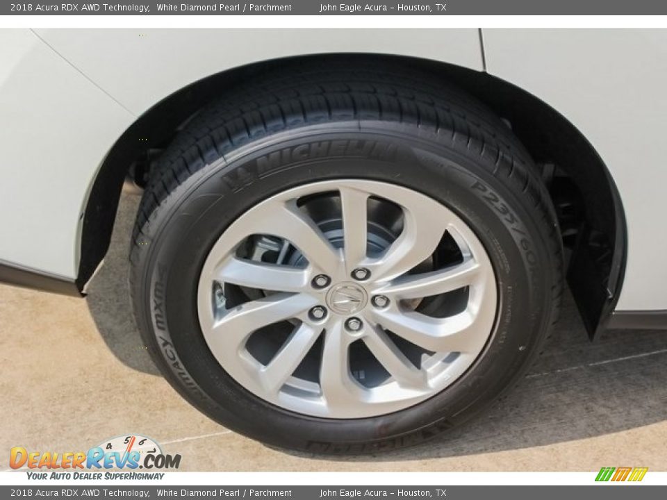 2018 Acura RDX AWD Technology White Diamond Pearl / Parchment Photo #23