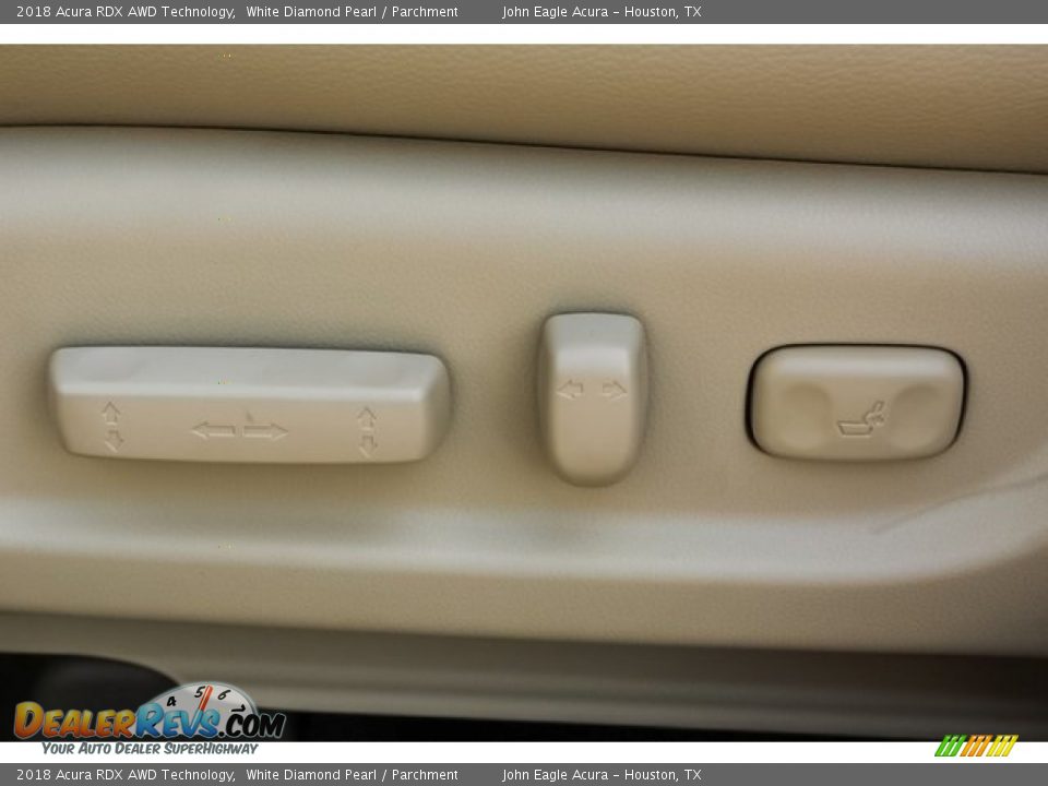 2018 Acura RDX AWD Technology White Diamond Pearl / Parchment Photo #27
