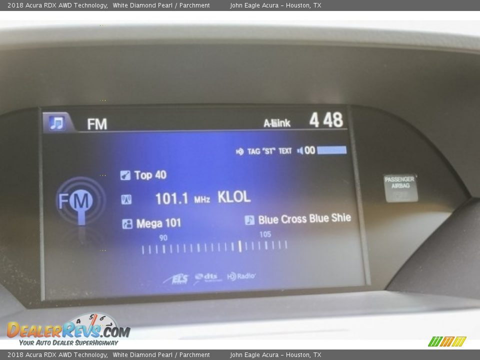 2018 Acura RDX AWD Technology White Diamond Pearl / Parchment Photo #34