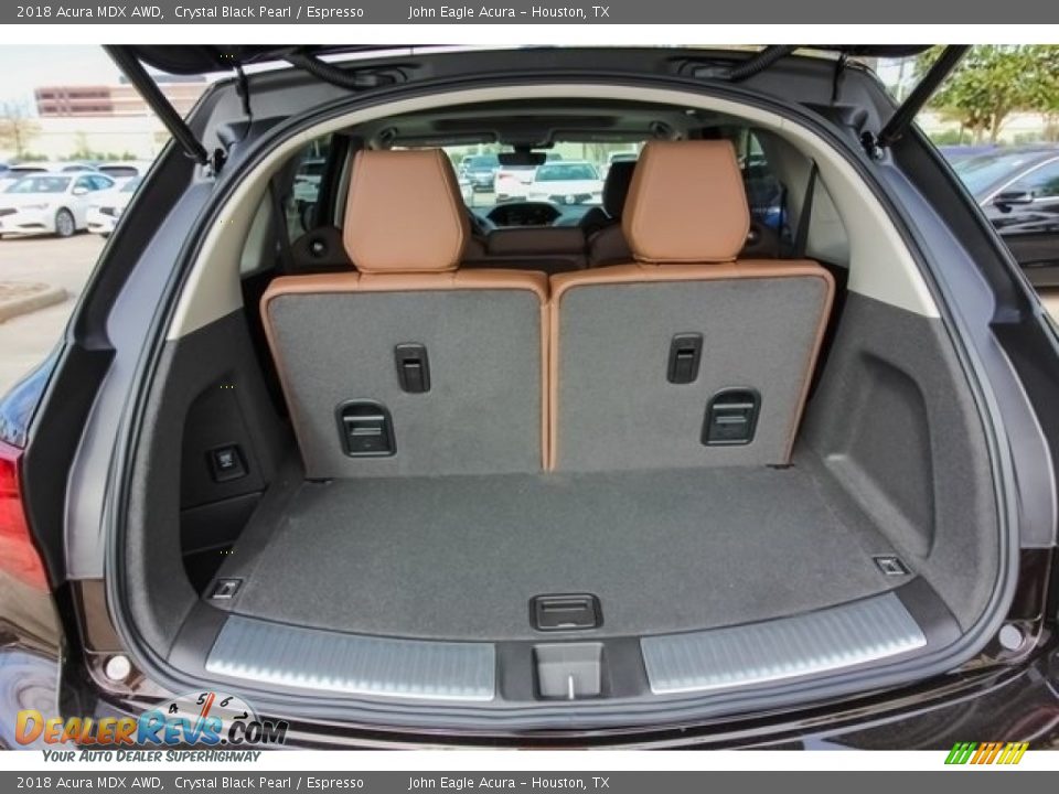 2018 Acura MDX AWD Crystal Black Pearl / Espresso Photo #20