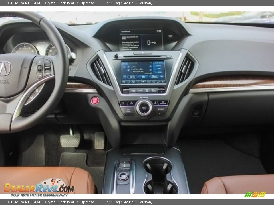 2018 Acura MDX AWD Crystal Black Pearl / Espresso Photo #29