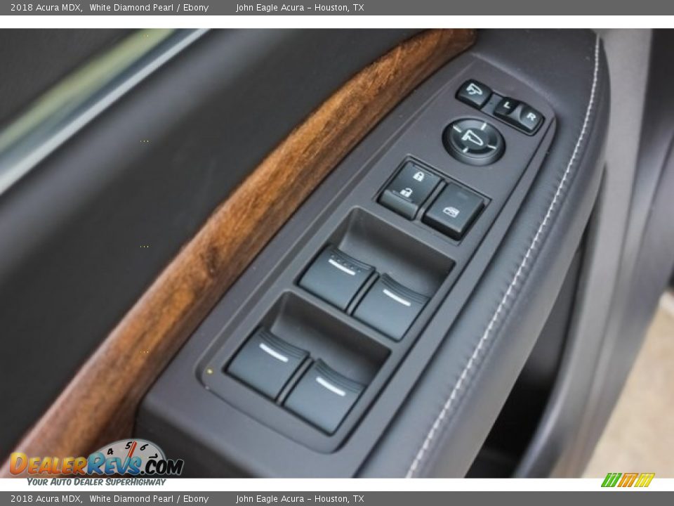 2018 Acura MDX White Diamond Pearl / Ebony Photo #13