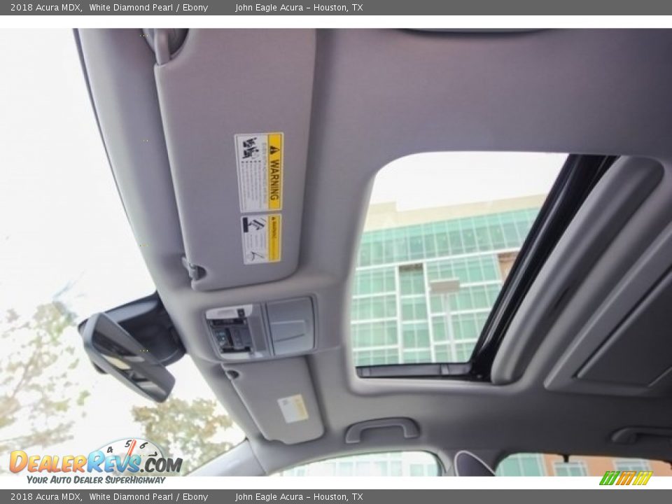 2018 Acura MDX White Diamond Pearl / Ebony Photo #15