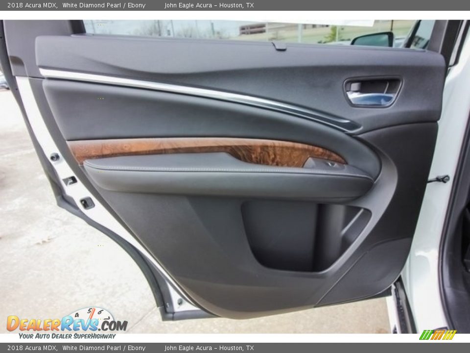 2018 Acura MDX White Diamond Pearl / Ebony Photo #17