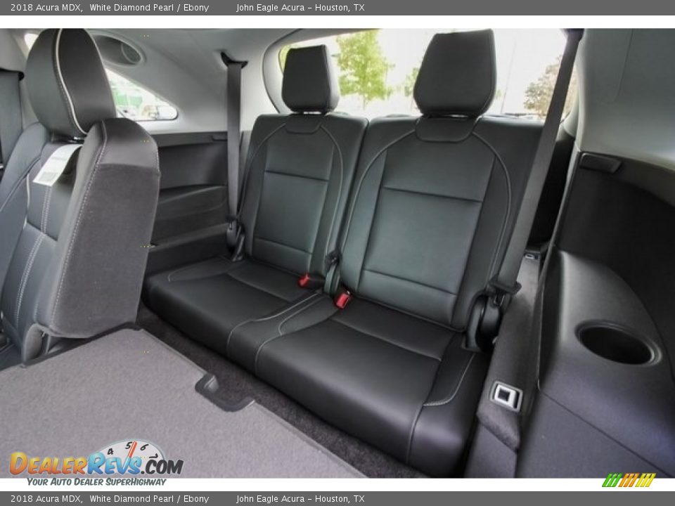 2018 Acura MDX White Diamond Pearl / Ebony Photo #19