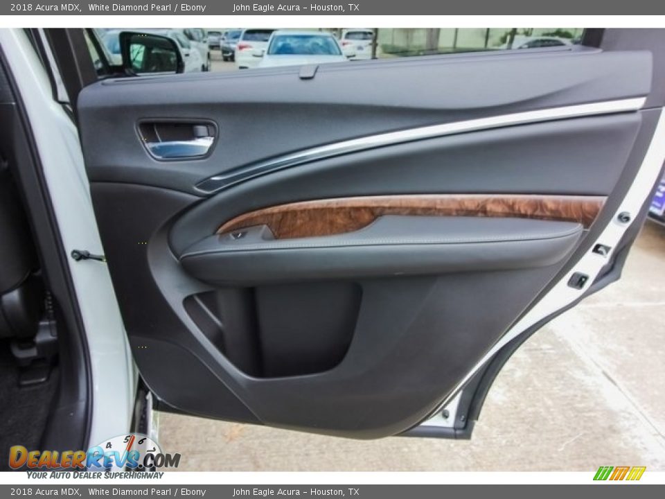 2018 Acura MDX White Diamond Pearl / Ebony Photo #21