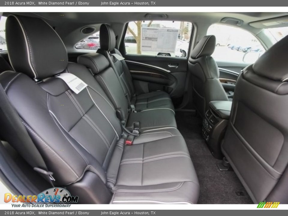 2018 Acura MDX White Diamond Pearl / Ebony Photo #22
