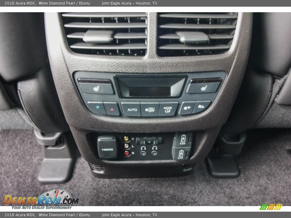 2018 Acura MDX White Diamond Pearl / Ebony Photo #26