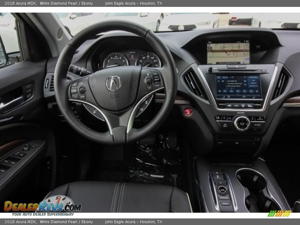 2018 Acura MDX White Diamond Pearl / Ebony Photo #28