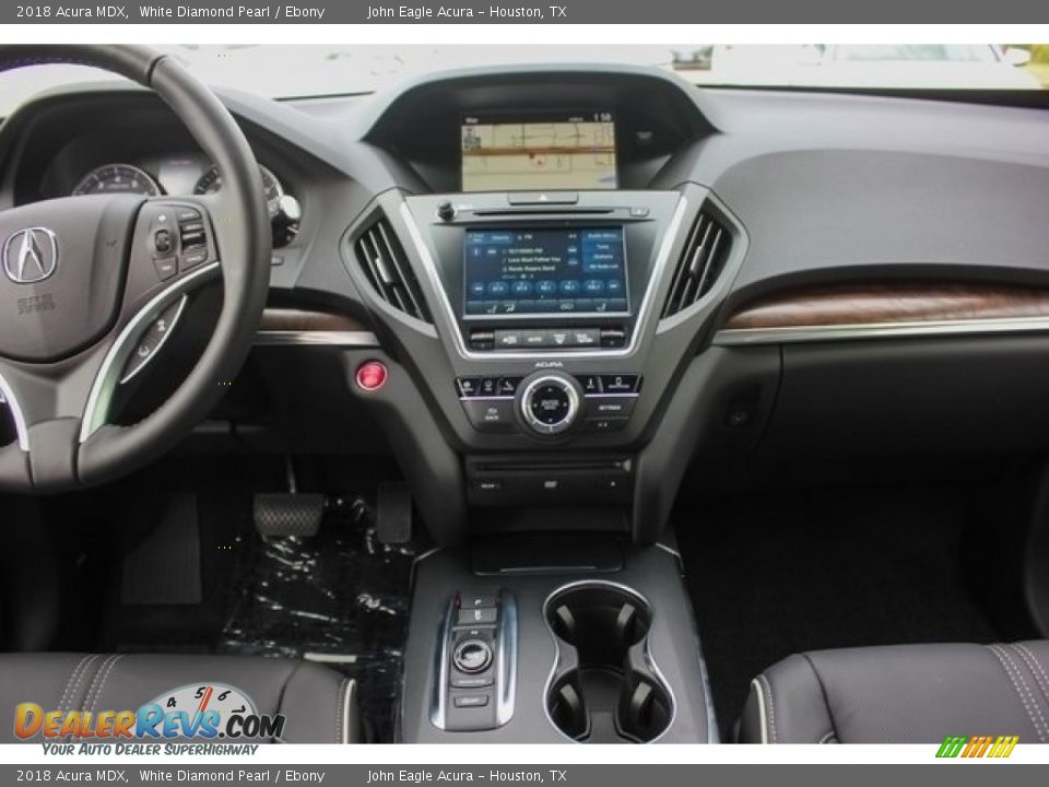 2018 Acura MDX White Diamond Pearl / Ebony Photo #30