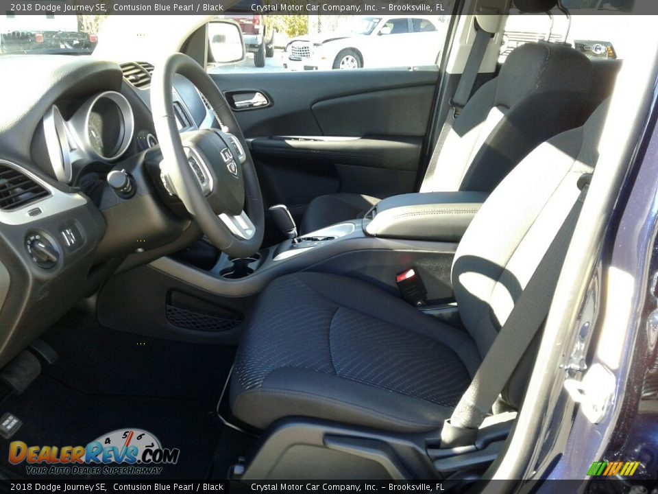 2018 Dodge Journey SE Contusion Blue Pearl / Black Photo #9