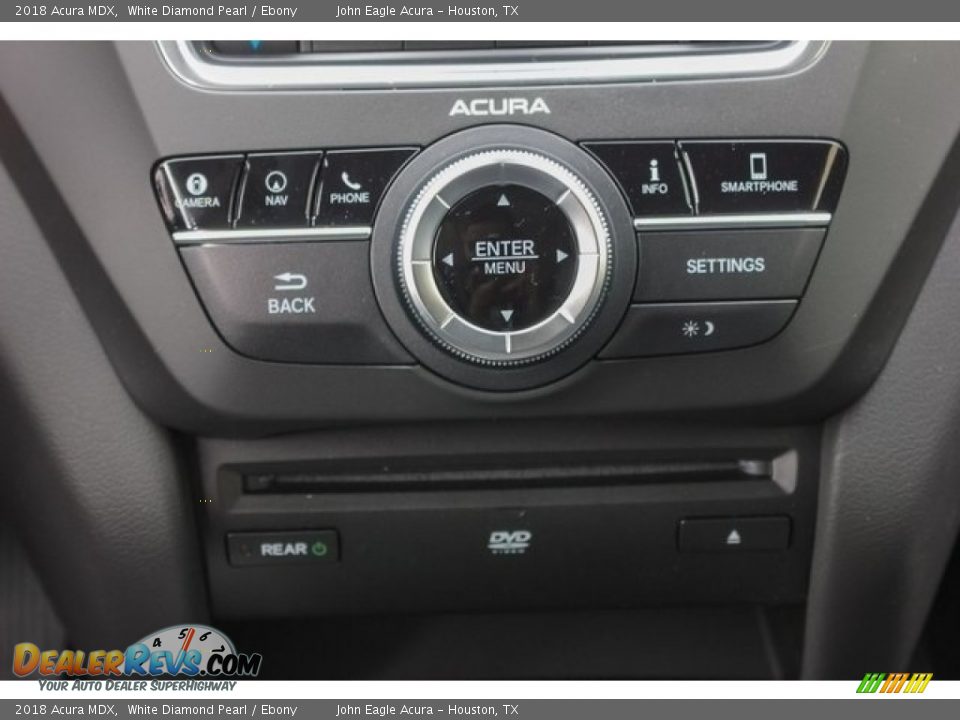 2018 Acura MDX White Diamond Pearl / Ebony Photo #33
