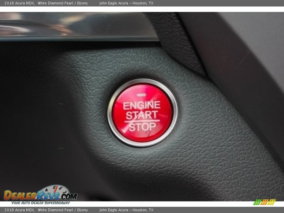2018 Acura MDX White Diamond Pearl / Ebony Photo #35