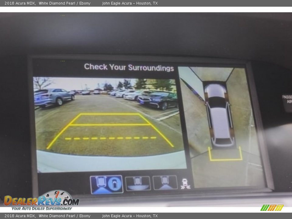 2018 Acura MDX White Diamond Pearl / Ebony Photo #36