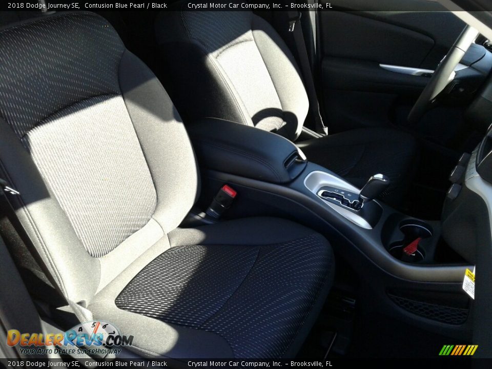 2018 Dodge Journey SE Contusion Blue Pearl / Black Photo #12