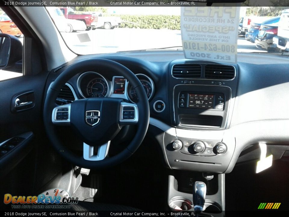2018 Dodge Journey SE Contusion Blue Pearl / Black Photo #13