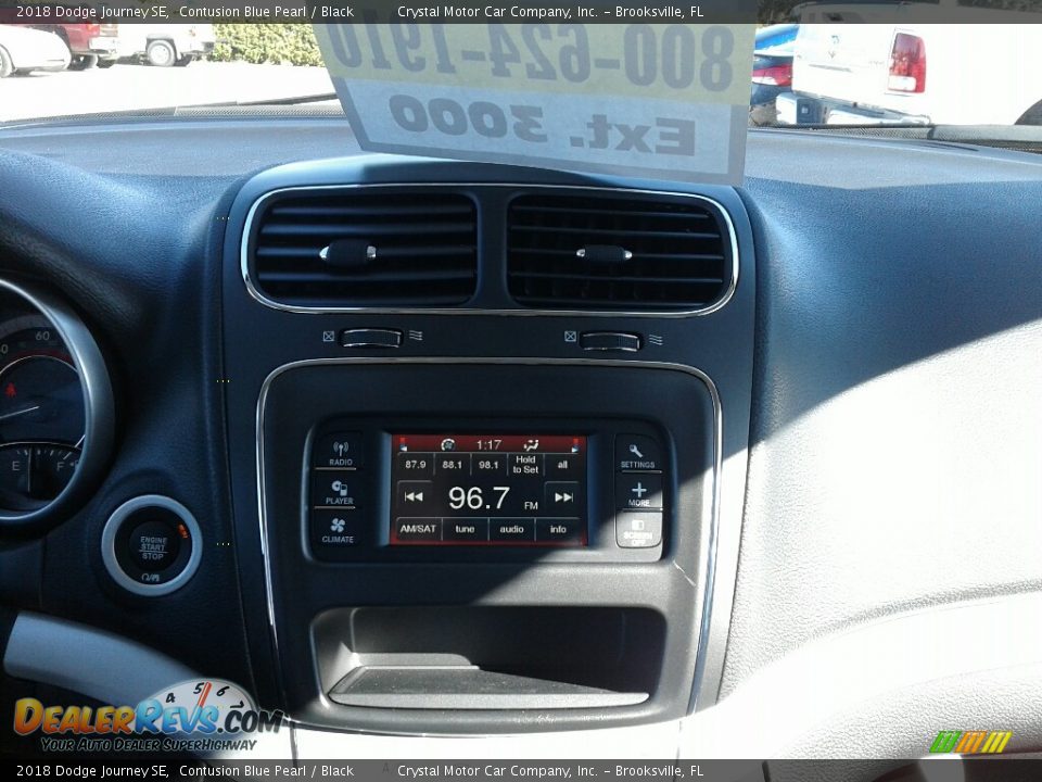 2018 Dodge Journey SE Contusion Blue Pearl / Black Photo #15