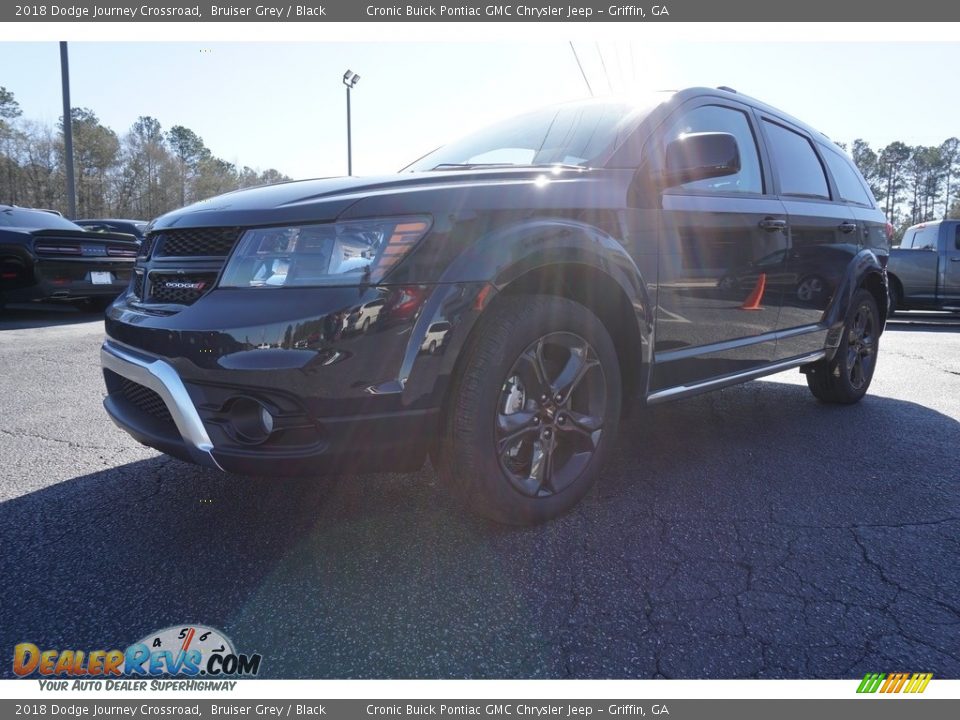 2018 Dodge Journey Crossroad Bruiser Grey / Black Photo #3