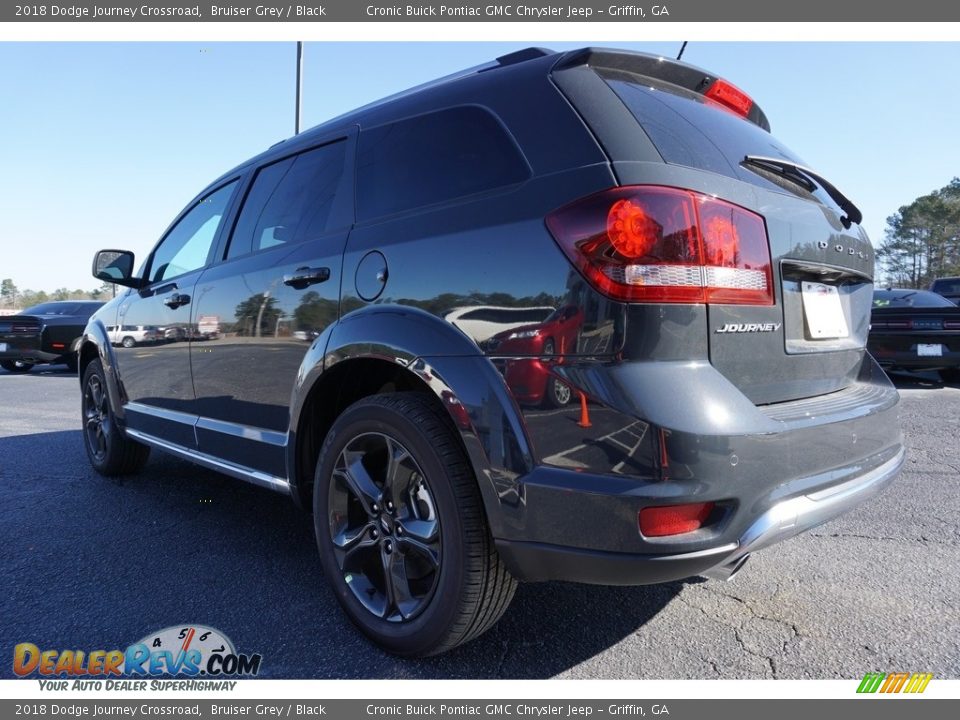 2018 Dodge Journey Crossroad Bruiser Grey / Black Photo #5