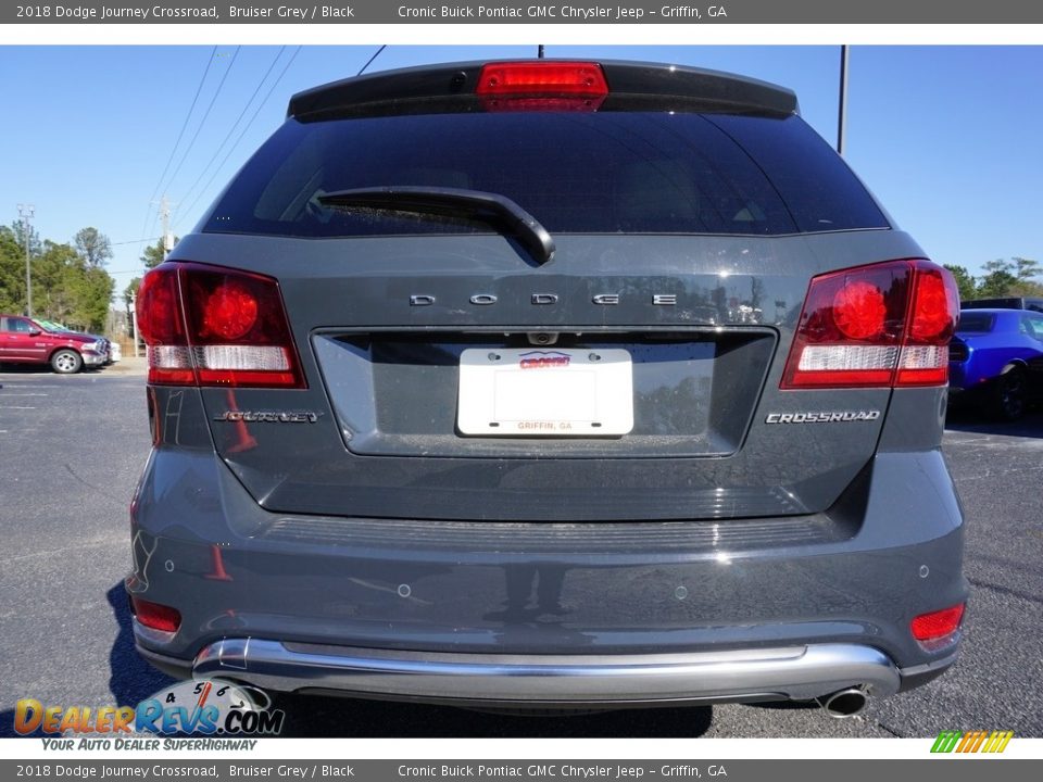 2018 Dodge Journey Crossroad Bruiser Grey / Black Photo #6