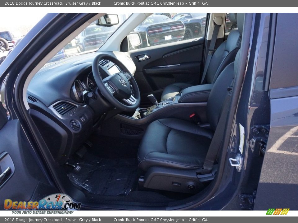 2018 Dodge Journey Crossroad Bruiser Grey / Black Photo #10