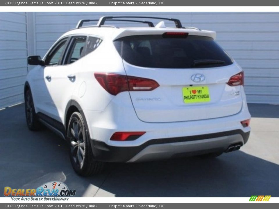 2018 Hyundai Santa Fe Sport 2.0T Pearl White / Black Photo #6