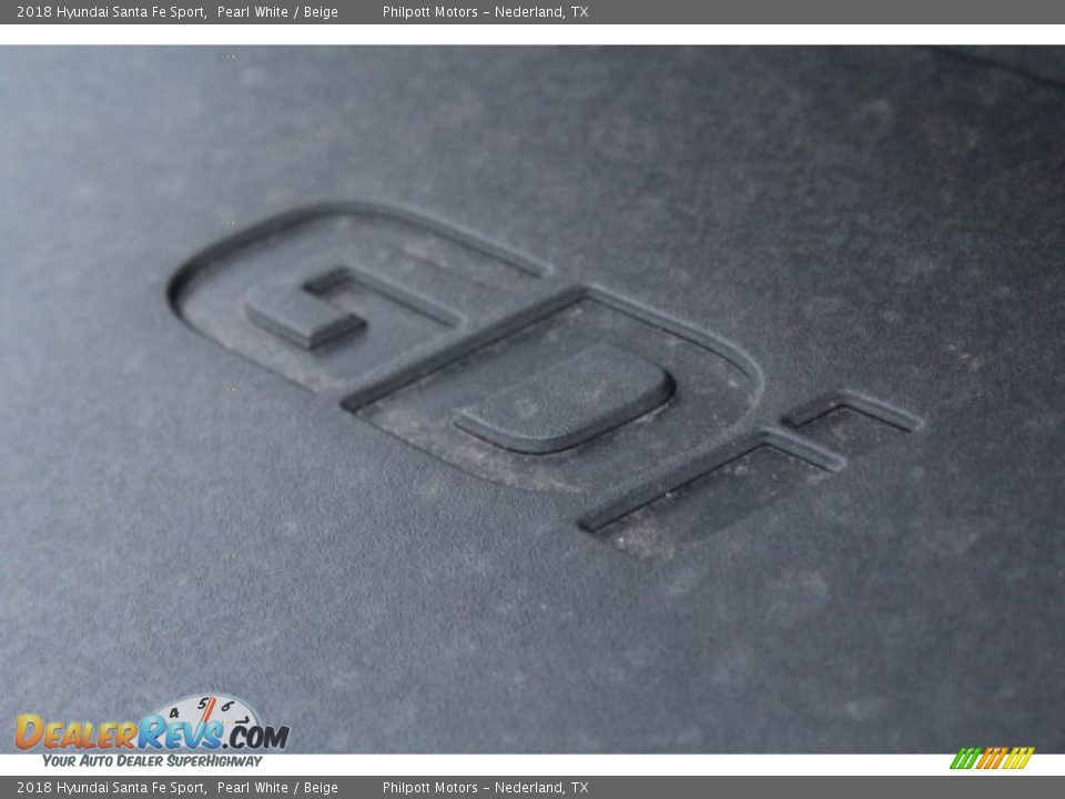 2018 Hyundai Santa Fe Sport Pearl White / Beige Photo #36
