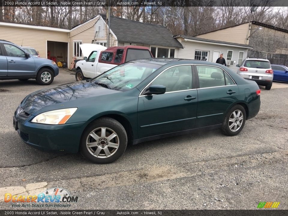 2003 Honda Accord LX Sedan Noble Green Pearl / Gray Photo #1