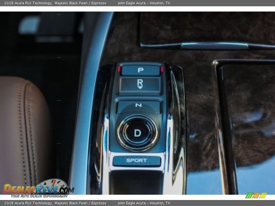 2018 Acura RLX Technology Majestic Black Pearl / Espresso Photo #31