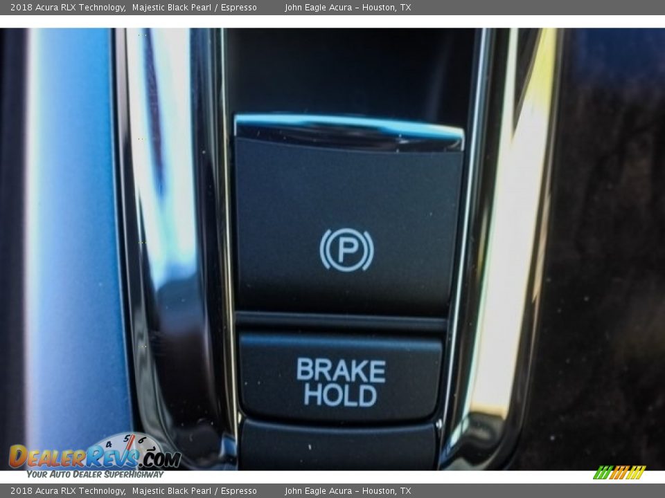 2018 Acura RLX Technology Majestic Black Pearl / Espresso Photo #35