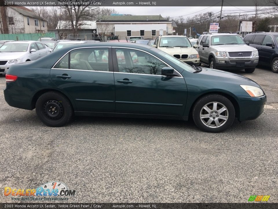 2003 Honda Accord LX Sedan Noble Green Pearl / Gray Photo #6