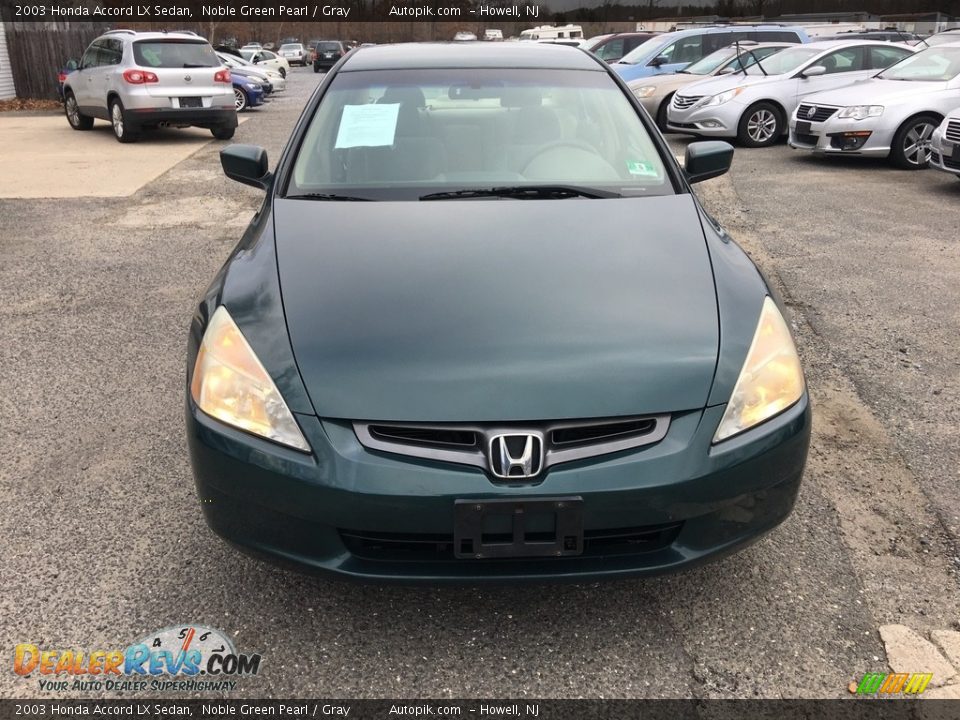 2003 Honda Accord LX Sedan Noble Green Pearl / Gray Photo #8