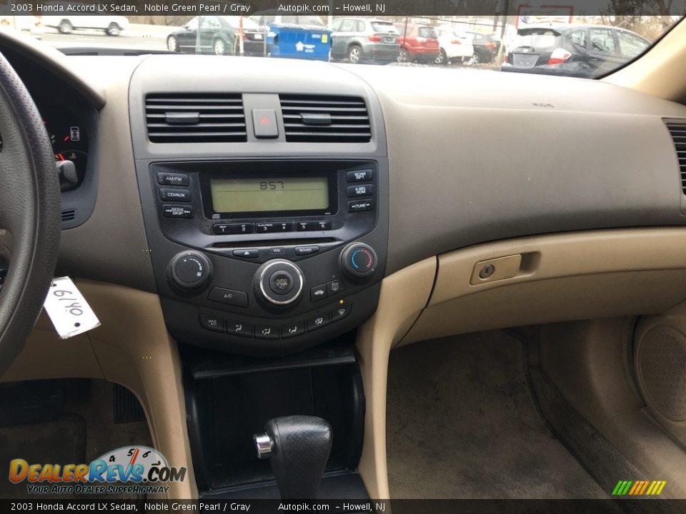 2003 Honda Accord LX Sedan Noble Green Pearl / Gray Photo #11