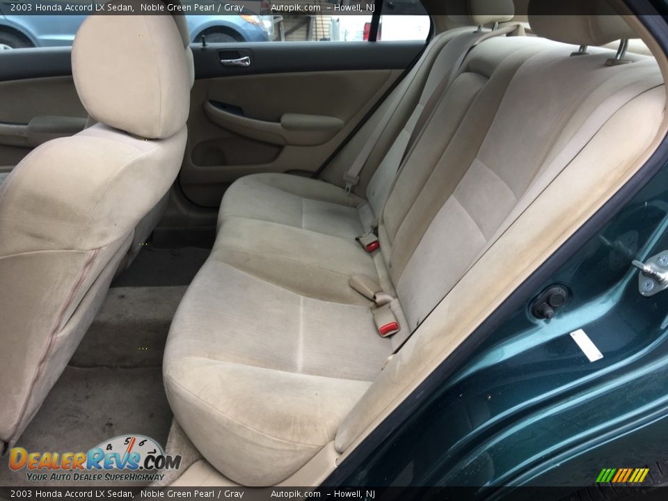 2003 Honda Accord LX Sedan Noble Green Pearl / Gray Photo #13