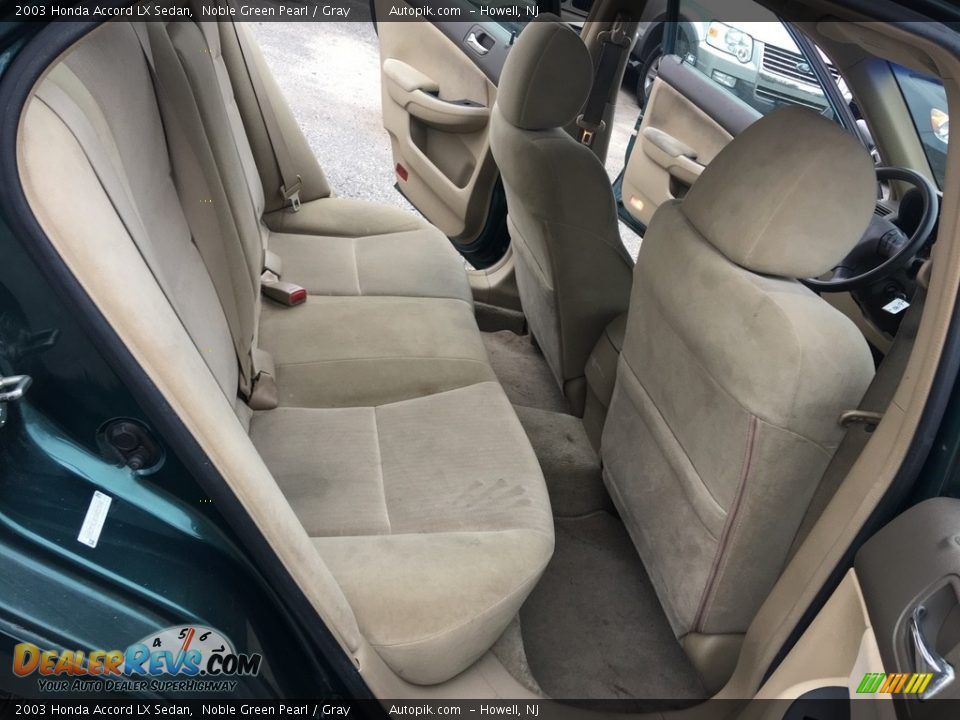 2003 Honda Accord LX Sedan Noble Green Pearl / Gray Photo #14